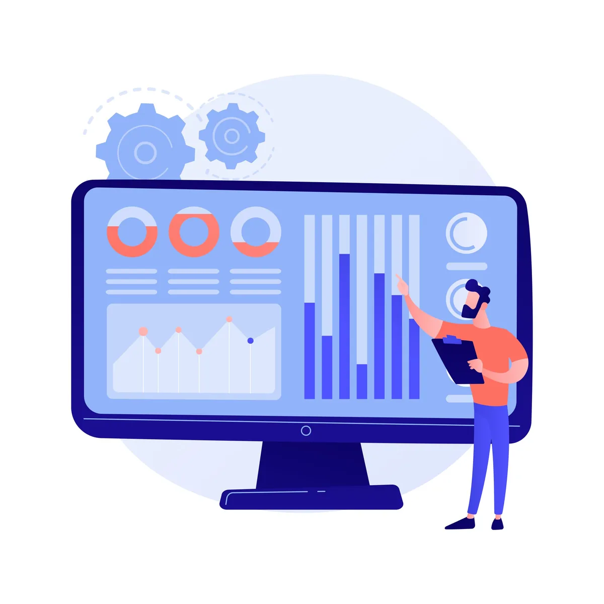 Dashboard v CRM Systéme